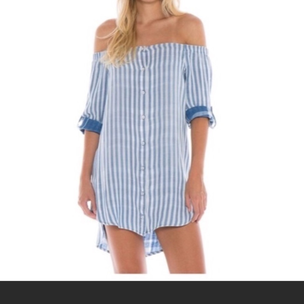 Anthropology - Cloth & Stone Striped Dress